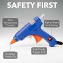 Mr. Pen- Mini Hot Glue Gun and Sticks Set, Heavy Duty Glue Gun with 40 pcs Sticks