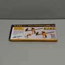 6" Mini Bar Clamps for Woodworking, 2-Piece One-Handed F Clamp/Spreader, 75LBS Load Limit Wood Clamp, Quick Release Grip Clamps for Table Wood Working, Light-duty Tools