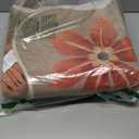 Lahome Floral Washable Rugs for Living Room, 5x7 Area Rugs Soft Non-Slip Stain Resistant Boho Low-Pile Throw Large Carpet for Bedroom Dining Room Office, Brown