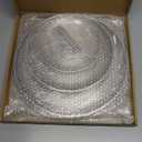 3 Tier Silver Cupcake Stand Stainless Steel Dessert Display Rack with Removable Tiered Tray for Parties,Weddings,Birthdays,Decorations,Any Festivals and Festivities(Stainless Steel Pole)