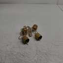 Hananona Gold Vintage Bells with Hanging Rope, Decorative Metal Cow Bells for Weddings, Parties, and Christmas DIY Wreaths, Home Decor (1)