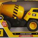 CAT Construction Toys, CAT Construction 11.5" Power Haulers Cement Mixer, Realistic Lights & Sounds, Motion Drive Technology, Working Features, and Interactive Play for Ages 3+