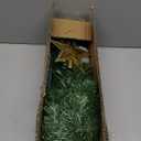 3 Ft Green Christmas Tree with Lights, Timer 8 Modes 50 Warm White Lights Battery Operated Small Artifical Full Christmas Tree for Tabletop Home Office Indoor Outdoor Xmas Holiday Party Decorations