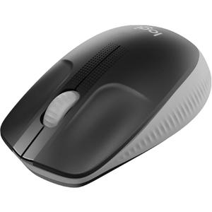 Logitech Wireless Mouse M190 - Full Size Ambidextrous Curve Design, 18-Month Battery with Power Saving Mode, Precise Cursor Control & Scrolling, Wide Scroll Wheel, Thumb Grips - Mid Grey
