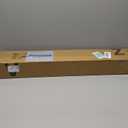 Wall-Mounted Coat Rack 'Toke' - Modern Design Coat Rack with Hidden Wall Hooks - Solid Wood Veneer Panel Coat Hanger - White, 8 Hooks