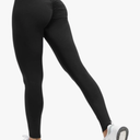 Butt Lifting Leggings for Women V Back Scrunch Leggings for Women Workout Gym Yoga Pants XS