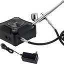 Air Brush Kit With Air Compressor,Airbrush Kit With Compressor,Airbrush Kit,Airbrush For Nails, Airbrush/Air Brush With 70in Hose,Professionals Use Air Brush For Nails,Uniform Spraying, Widely Used