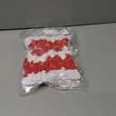 2 x FINGOOO Mini Red Santa Hats,30 Pieces Christmas Hat for Crafts 2.8 x 5 Small Santa Hats for Xmas Party Table Dinner Decorations