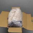 Westinghouse Electric Snuggle Throw Blankets with Foot Pocket, Wearable Heated Throw with Sleeves, 6 Heating Levels & 2 to 10 Hours Heating Time Settings, 50 * 70"+18", Beige