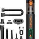 Car Vacuum, Handheld Vacuum Cordless with 21000Pa Powerful Suction & 3 Modes, 4-in-1 Portable Hand Held Mini Vacuum Cleaner Rechargeable, Ultra Light for Car Home Office (Black)