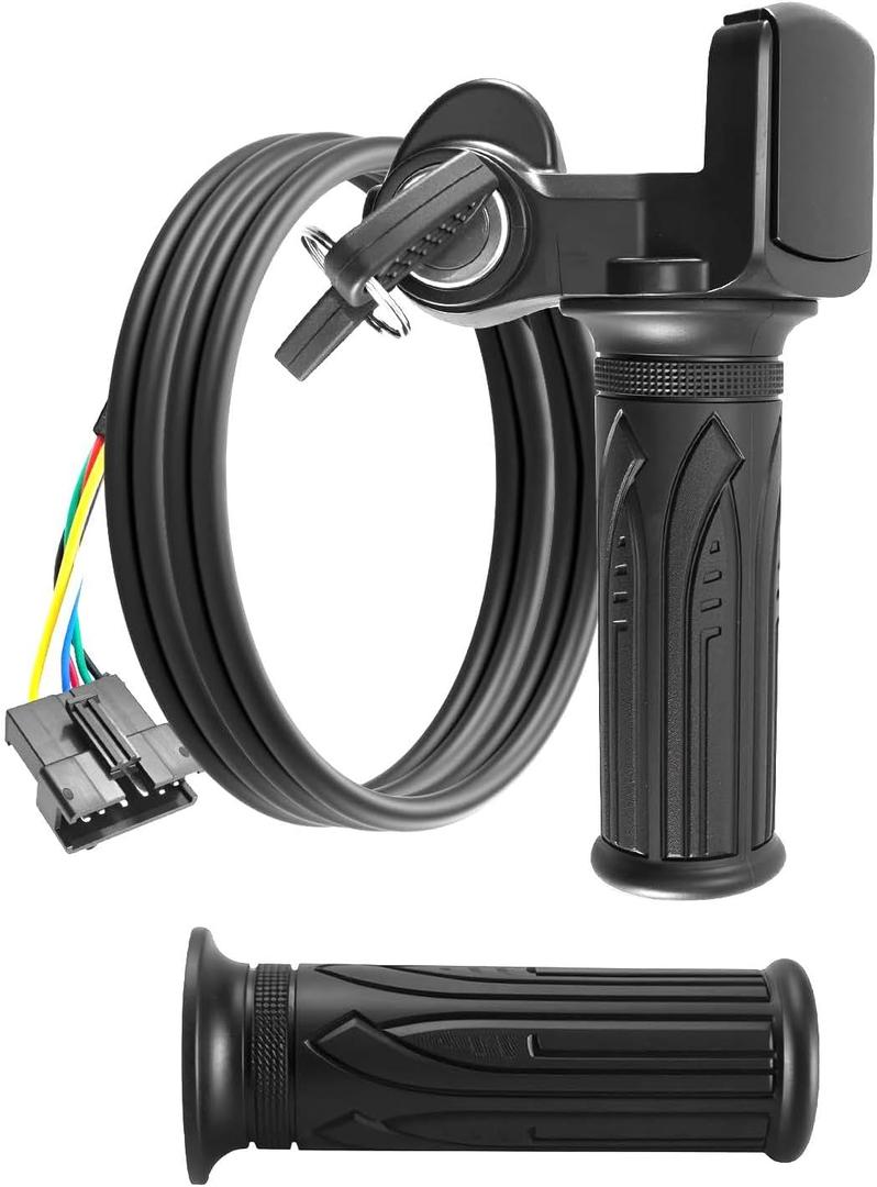 36V Electric Scooter Throttle Fit for Gotrax Flex Hoverfly Z5 Electric Scooter, with LCD Display & Switch & 2 Keys & Twist Accelerator Handle