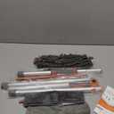 Eazer Squeegee Window Cleaner Tool 2 in 1 Rotatable Window Cleaning Squeegee Kit with Extension Pole, 62'' Window Washing Kit, Bendable Head for Home Car Glass  4 Pads