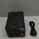 LVYUAN Voltage Transformer Converter 2000 Watt Step Up/Down Convert from 110-120 Volt to 220-240 Volt and from 220-240 Volt to 110-120 Volt with 2 US outlets, 2 Universal outlets