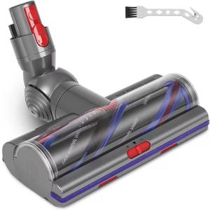 High Torque Drive Clean Head for Dyson V11 V15 V10 V8 V7 Vacuum Cleaners, Anti-Tangle Brush, Adjustable Suction, ABS Material, Ideal for Cleaning Carpets and Hard Floors