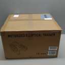 Under Desk Elliptical Machine, Electric Elliptical Leg Exerciser for Seniors with 12 Adjustable, Portable Quiet Elliptical Exercise Machine, Seated Pedal Exerciser with Remote Control