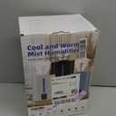 CHIVALZ Humidifiers for Bedroom Large Room Home, 6L Cool Mist Humidifier for Baby and Plant, Oil Diffuser, Top Fill Humidifier with Night Light, Quiet 23dB, Up to 26H, White 1Pack