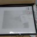 upsimples 16x20 Picture Frame, Display Pictures 11x14 with Mat or 16 x 20 Without, Wall Hanging Poster Frame, Black, 1 Pack