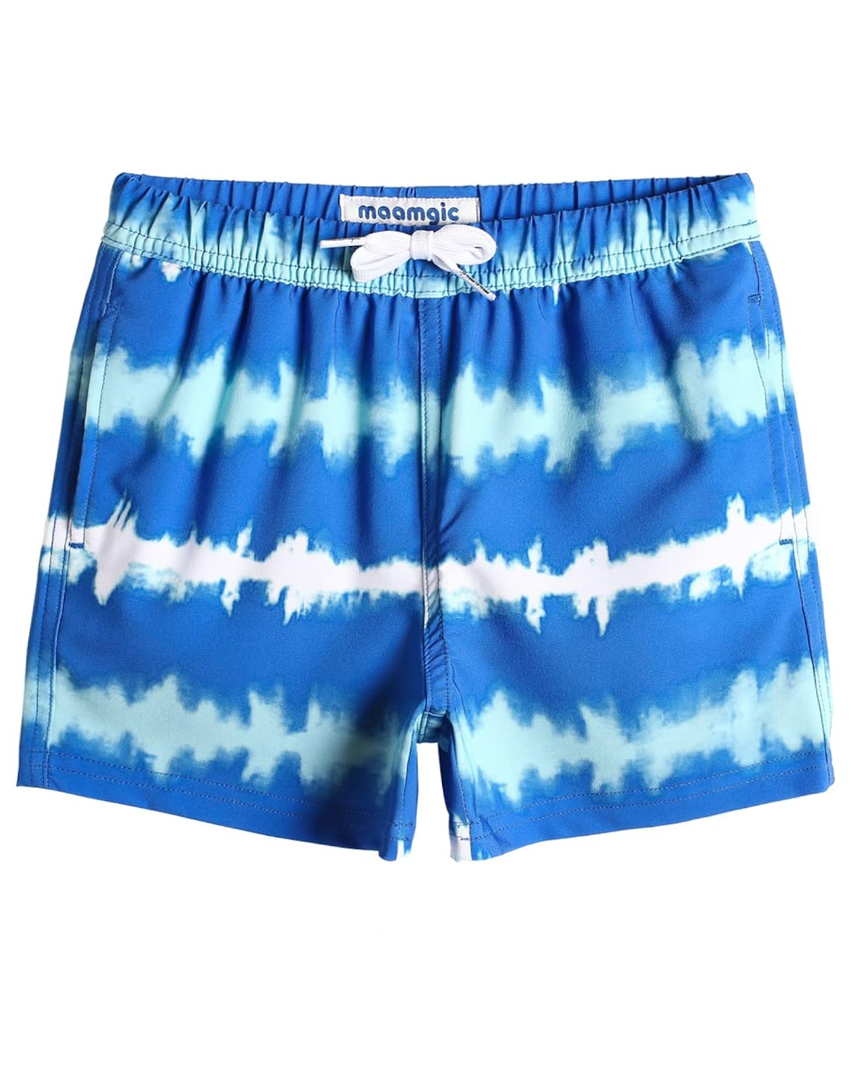 maamgic Boys Swim Trunks Stretch Quick Dry Swim Shorts Kids Bathing Suits Toddler Boy Swimsuit Swimwear 10-12