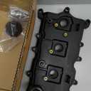 Engine Valve Cover with Gasket, Bolts, PCV Valve & Oil Cap Compatible with 2007-2013 Nissan Altima Sentra SE-R 2.5L Replace# 13264-JA00A 13270-JA00A