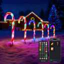 Candy Cane Outdoor Christmas Lights 16 inch