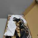 Moen Essie Matte Black Single Handle Pull-Down Sprayer Kitchen Faucet with Soap Dispenser, Reflex and Power Clean Technology, 87014BL