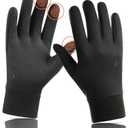 Aerynx Lightweight Running Winter Gloves, Touch Screen Warm Gloves Liners for Cycling Biking Sporting Driving for Men Women X1