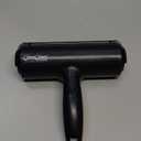 ChomChom Roller Pet Hair Remover – Original Size Reusable Lint Roller for Cat & Dog Hair on Furniture, Couch, Carpet, Car, Rugs & Bedding – Portable, Eco-Friendly (Black)