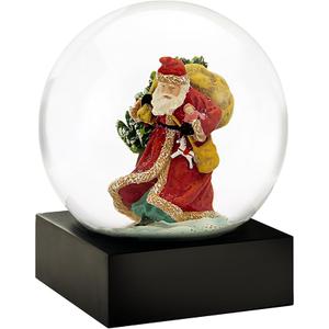 CoolSnowGlobes Saint Nick Cool Snow Globe, 4"L x 4"W x 4.5"H