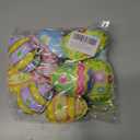 12 PCS 3D Easter Eggs Felt Ornaments for Tree Colorful Spring Eggs Felt Hanging Decoration with Rope Decorative Egg Felted Ornament Supplies for Easter Basket Stuffers Spring Party Decor Garland Craft