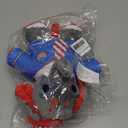 Patriotic Stars-and-Stripes Elephant Plush - Ideal Trump Merchandise Gift or Decoration with Teddy Bears for July 4th and Trump Memorabilia Enthusiasts!