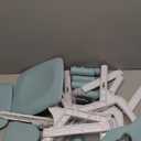 Adjustable Kid Chairs Indoor 3 Level Adjustable Suitable for Children Age 2-6. Maximum Load-Bearing 220LBS Suitable for Family Classroom and Nursery Child Seat Set (2-Pack-Ink Blue)