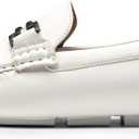 Bruno Marc Men's Driving Penny Loafers Casual Slip-on Moccasins Shoes 7.5 (White)