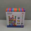 Marble Run, 109Pcs Marble Maze Game Building Toys for Kid, Upgrade Mable Track Race Construction STEM Learning Toy, Birthday for Boys Girls Aged 3-12