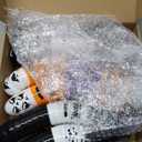 72 Pieces Halloween Skull Eggs Halloween Easter Plastic Eggs Halloween Eggs Plastic Fillable Scavenger Hunt for Trick or Treating Candy Box Mini Halloween Eggs for Halloween Party Supplies