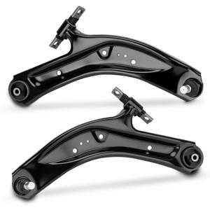 Front Lower Control Arm Set Left & Right w/Ball Joint & Bushing Compatible with Nissan Rogue 2014-2020 2.0L 2.5L Suspension Kit Replace 54501-4BA0A 54500-4BA0A N-188 N-189 K623110 K623111