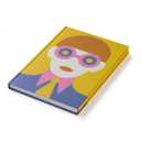 Olimpia Zagnoli Yellow Midsized Blank Notebook