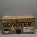 3 Wheel Electric Scooter for Kids, Folding Kick Scooter w/150W Motor, Thumb Accelerator, 3 Adjustable Height, 5Mph Speed, Flashing Wheels & Deck, Sticker, Self-Balancing Toys for Boys, Girls (Black)