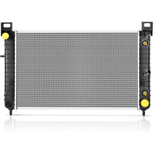 YITAMOTOR 28'' Core Radiator Compatible with 99-06 GMC Sierra 1500 Classic 2500 Yukon XL 1500 Cadillac Escalade Chevy Silverado Suburban 1500 Tahoe Silverado Classic 4.3L 4.8L 5.3L 6.0L Style Radiator