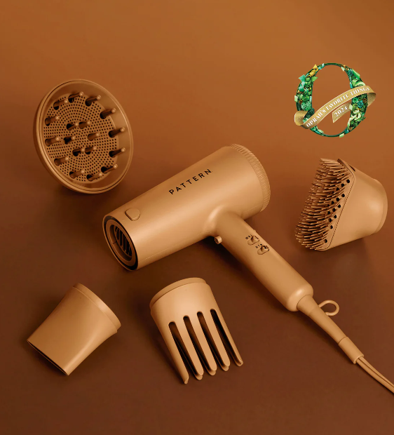 PATTERN by Tracee Ellis Ross Blow Dryer with Four Attachments for Curly, Coily & Tight Texture Hair