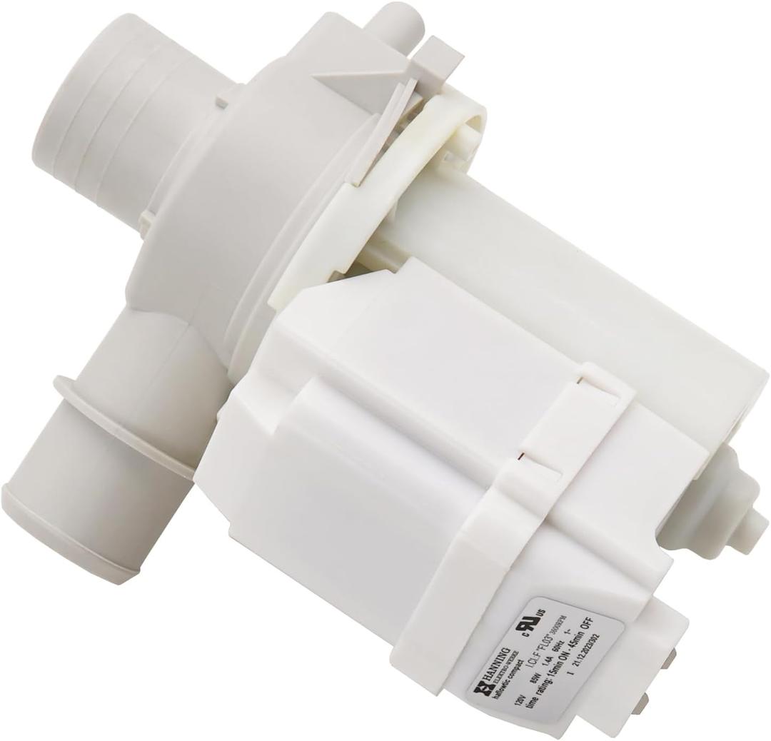 5859EA1004G Washer Drain Pump by SupHomie - Compatible with LG WT1701CW WT5070CW WT5170HV WT5680HVA WT5680HWA Replaces AHA74333302