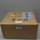 ASGYISA 6 Light Gold Chandelier Light Fixture Metal with White Fabric Shade for Kitchen Dining Room Living Room Foyer Bedroom Farmhouse