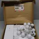 4FT Marquee Light Up Numbers 6,Party Decoration Large Marquee Light Up Letters with Weighted Water Bag,Pre-cut Foam Board Set Can Be Used for Birthdays,Weddings,Baby Anniversaries