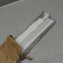 LazBlinds No Drill Cordless Cellular Shades, 17" W × 36" H, Silver White