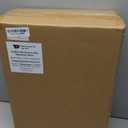 TP 18-Piece Dinnerware Set, Melamine Dishes Set with Bowls and Plates, Service for 6, Non-breakable Lightweight Dining Tableware, Black and Red