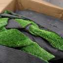 Artificial Grass Turf, 10ft x 10ft 0.4" Pile Height, Indoor Outdoor Fake Astroturf Rug Carpet Mat for Balcony Decor Backyard Patio Backdrop Fence Wall Decorations Dogs