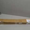 UNISHADES no Drill Cordless Roman Shades for Windows, 33" W 64" H - Light Filtering - Linen - White