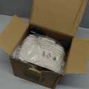 Small Space Heater, 1500W Mini Desk Heater for Office, Portable PTC Ceramic Heater with Thermostat, 2S Fast Heating, Safe & Quiet for Bedroom, Bathroom, Under Desk & Indoor Use (Beige)