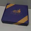 Farmhouse Oak 10" Lazy Susan Turntable Organizer for Cabinet, Round Wooden Lazy Susan Organization and Storage for Dining Table, Pantry, Kitchen, Countertop, Cupboard,Home Decor, Walnut Wood