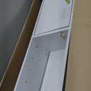 Hzuaneri Bathroom Storage Cabinet, Small Corner Floor Cabinet with 2 Doors and Adjustable Shelf, Narrow Toilet Paper Cabinets, Bathroom Organizer for Small Spaces, 7.9" D x 7.9" W x 29.5" H White