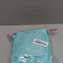 AZOWA Teal Square Gift Bags with Tissue - 8 Inch Teal Blue Square Paper Bags with Handles for Party Favors (10 PCS, 8x8x8 in)